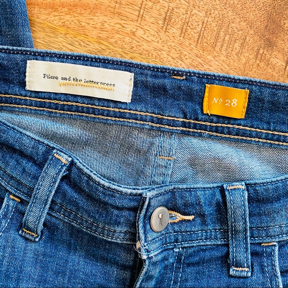 Pilcro & the Letterpress Hyphen Patch Boyfriend - Picture 5 of 6